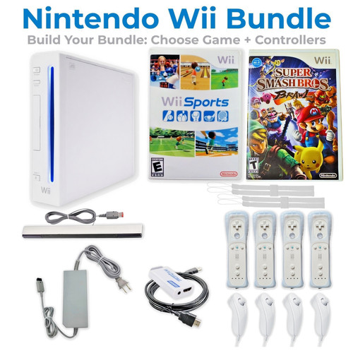 Nintendo wii console bundle - wii,
