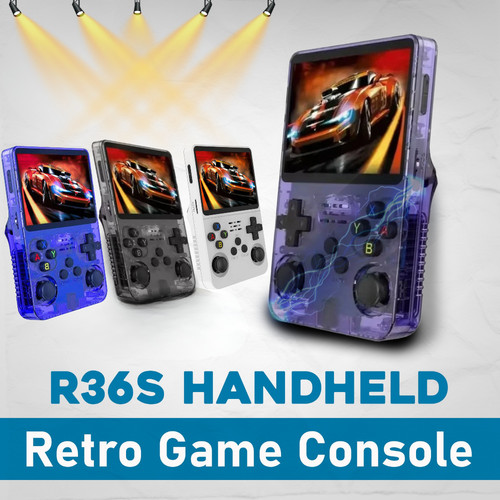 R36s retro handheld game - r36s,
