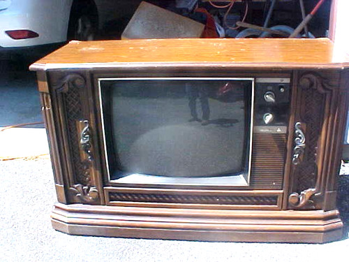 Retro vintage quasar crt - retro, color