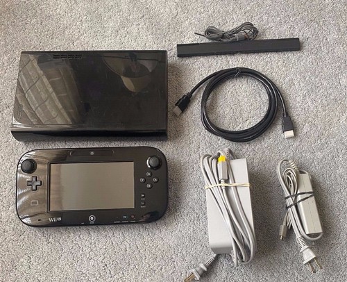 Wii console black 32gb - wii,