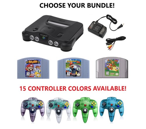 Refurbished n64 nintendo - refurbished,